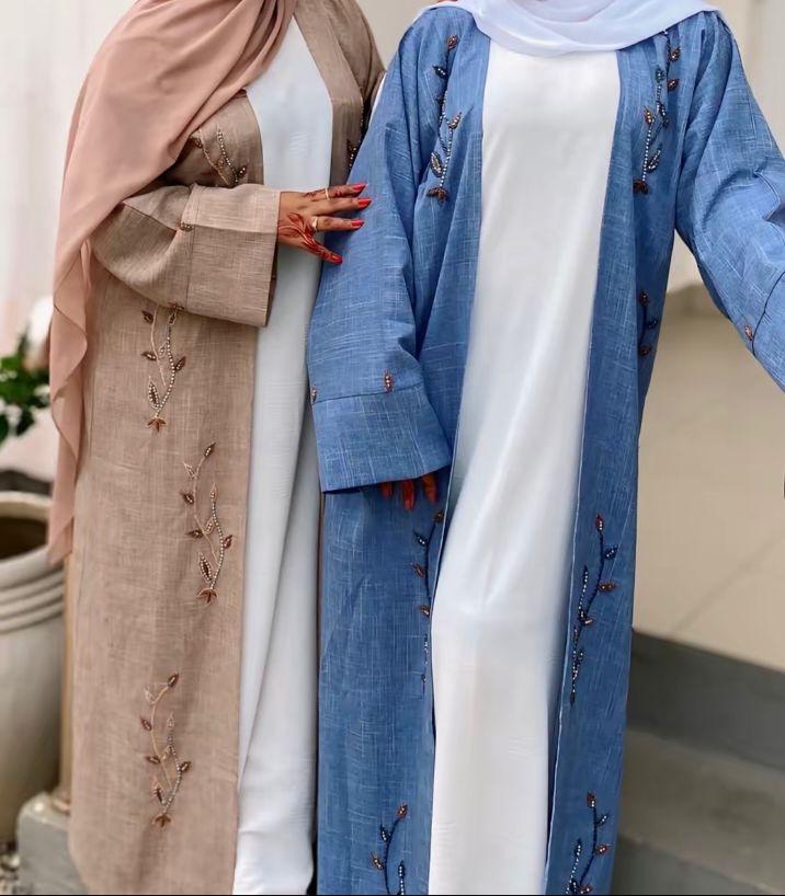 Beautiful Floral Abaya